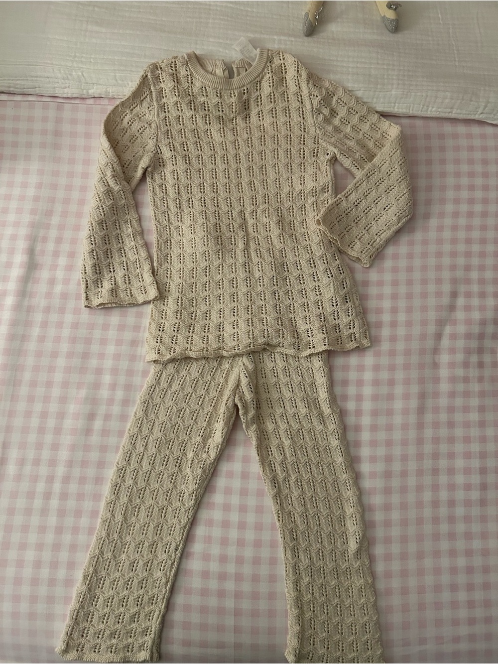 H&M Cream Knit Set